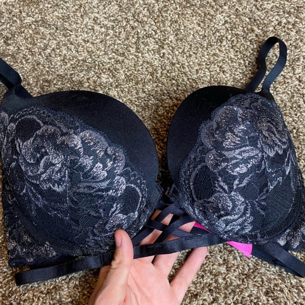 La SENZA Beyond Sexy Black Lace Bra 32DD